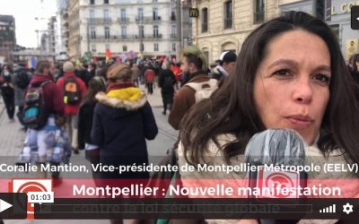 [Le Mouvement] Sécurité Globale : Montpellier maintient la pression sur le Gouvernement Castex !