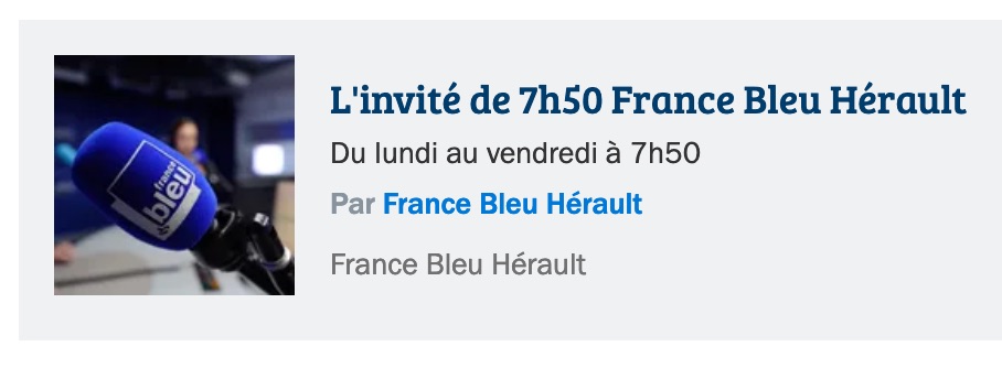 [France Bleu Hérault] Eddine Ariztegui, adjoint au maire chargé du bien-être animal à Montpellier.