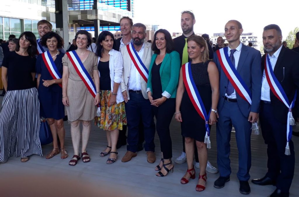 Des élu.e.s écologistes à la Ville et à la Métropole