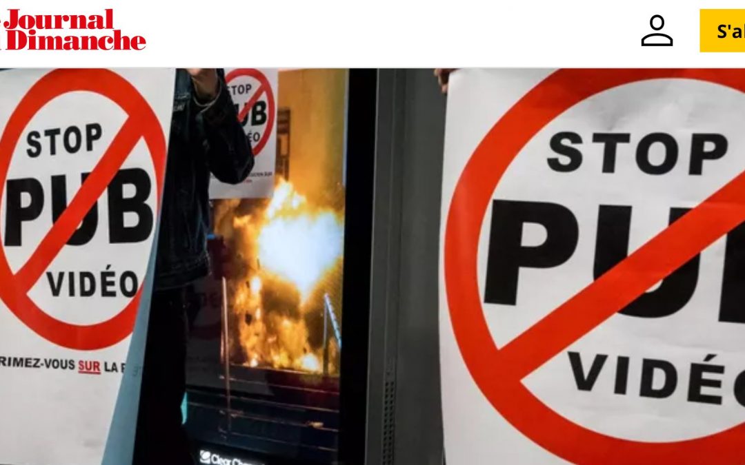 [JDD] TRIBUNE: Piolle, Bernard, Doucet, Hurmic… 13 écologistes appellent à « mieux réguler » la publicité urbaine