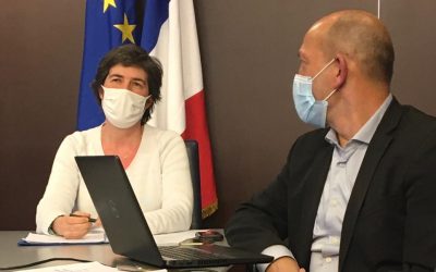 Marie Massart lance le comité de suivi de la restauration scolaire à Montpellier