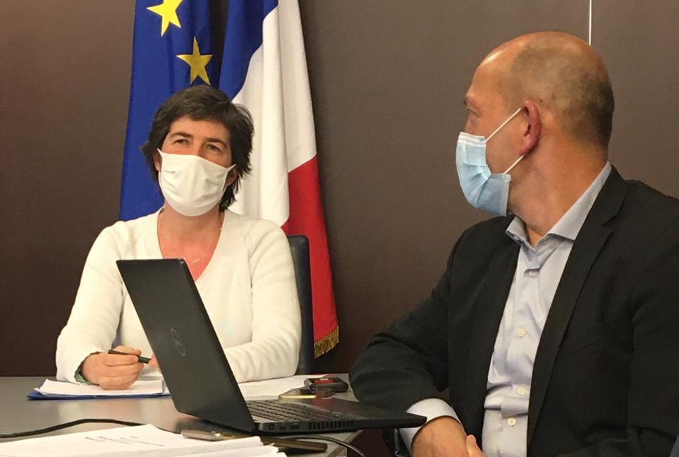 Marie Massart lance le comité de suivi de la restauration scolaire à Montpellier