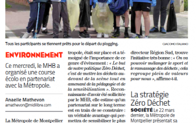 Organisation d’une course écolo par le MHB (Célia Serrano)