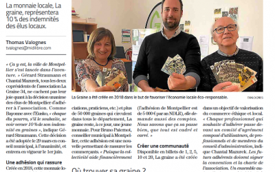 Indemnité des élu-es réglée en Graine Monnaie locale (Bruno Paternot)