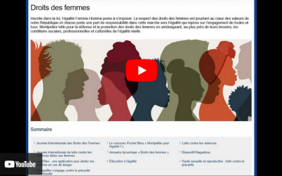 Fatma Nakbi présente le portail Droits des femmes et Lutte contre les discriminations ville de Montpellier