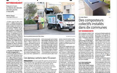 Trop de déchets valorisables dans les poubelles grises, la métropole de Montpellier fait le ménage : François Vasquez (Midi Libre 09.06.2023)