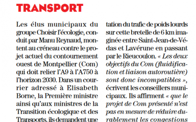 Les élu-es écolo de la ville demandent la révision du COM