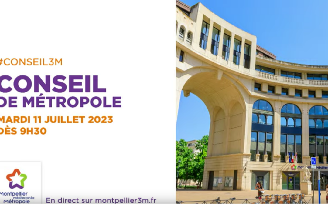 Les interventions en Conseil de métropole du 11 juillet 2023
