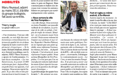 Interview de Manu Reynaud (Midi Libre – 12092023)