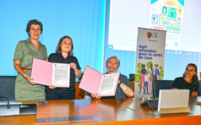 Signature de la Charte du Réseau Environnement Santé (Marie Massart – 19092023)