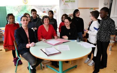 La ville de Montpellier a signé la charte Etica vers des approvisionnements plus respectueux du bien-être animal en restauration scolaire (Montpellier infos)