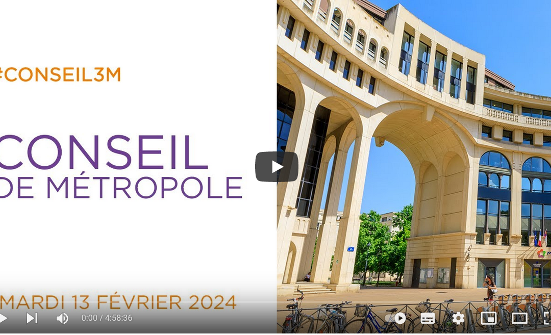 Conseil de métropole : nos interventions (13 février 2024)
