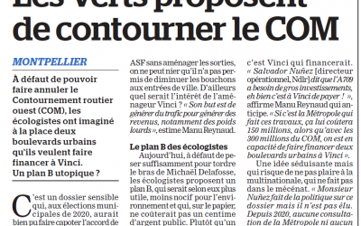 La Marseillaise : Les Verts proposent de contourner le COM  (9 février 2024)