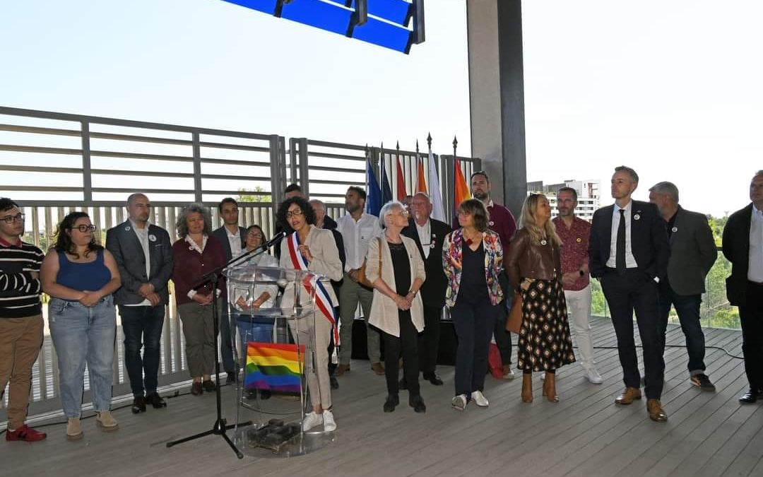Discours de Fatma Nakib : cérémonie officielle de levée du drapeau LGBT+ à l’occasion de la journée mondiale de lutte contre les LGBT+phobies.