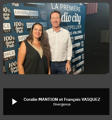 Coralie Mantion et François Vasquez : émission « Quoi de neuf ? » sur Divergence FM