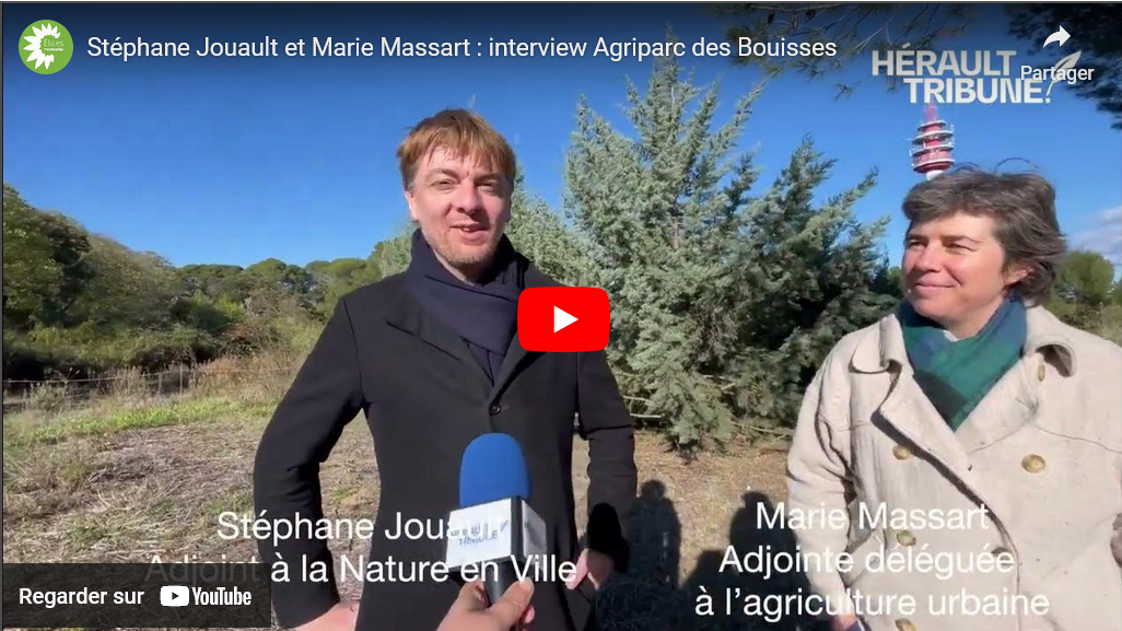 Interview de Stéphane Jouault et Marie Massart : Agriparc des Bouisses (Hérault tribune)