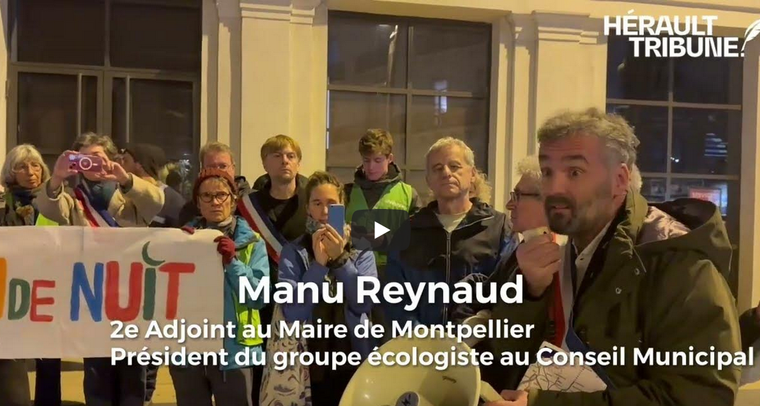 Montpellier : train de nuit en gare Saint-Roch, attention au départ ! : Coralie Mantion et Manu Reynaud (Hérault tribune 11.12.2023)