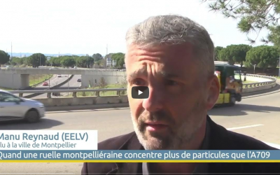 Interview de Manu Reynaud : pollution de l’air et autoroute (Via Occitanie – 18 mars 2024)